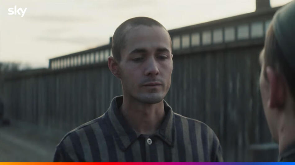 Il Tatuatore di Auschwitz, scena da trailer serie Sky Original