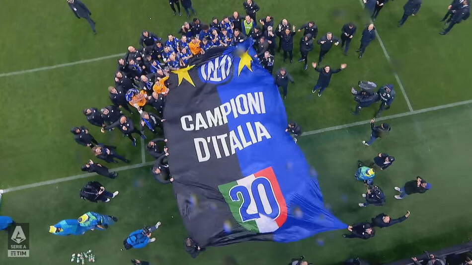 Serie A - Inter vince secondo suo scudetto