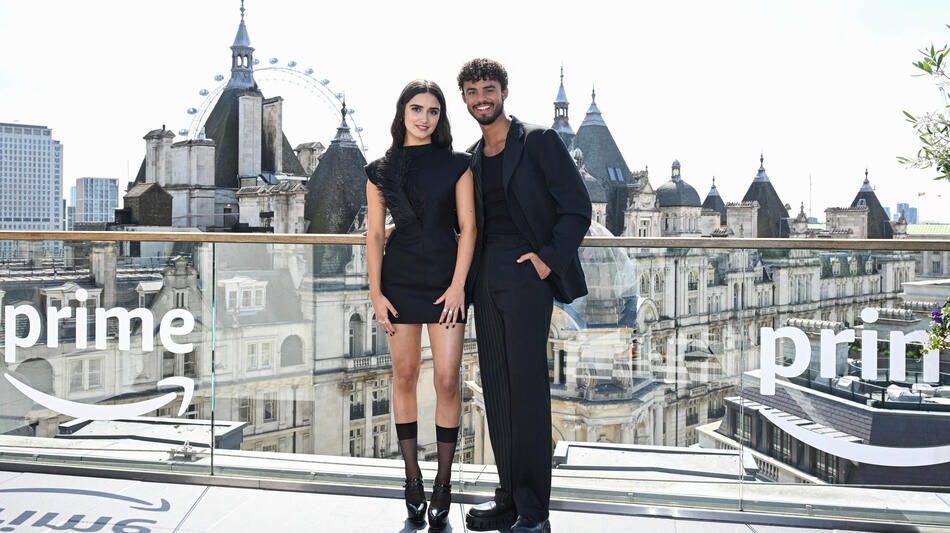 Asha Banks e Matthew Broome al Photocall del film È colpa mia: Londra