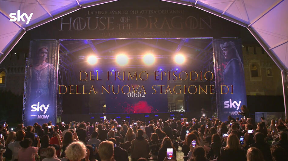 House of the Dragon 2, lancio al Castello Sforzesco di Milano