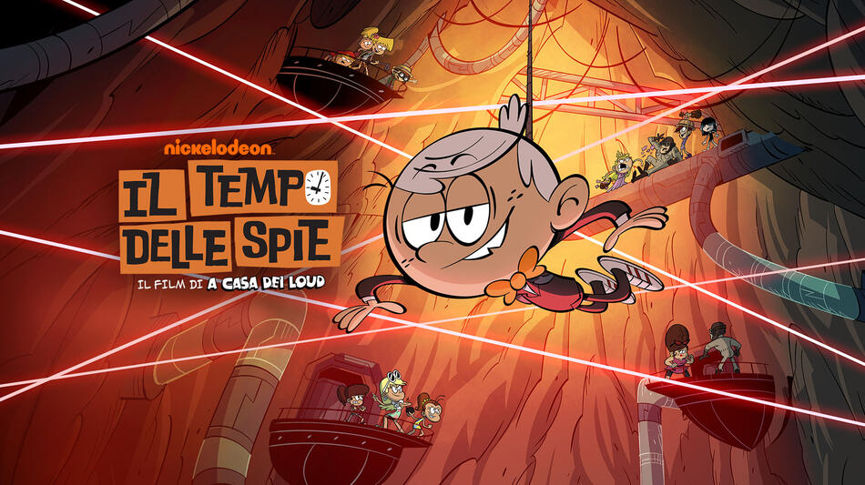 Il tempo delle spie Il film di A Casa dei Loud - Poster orizzontale