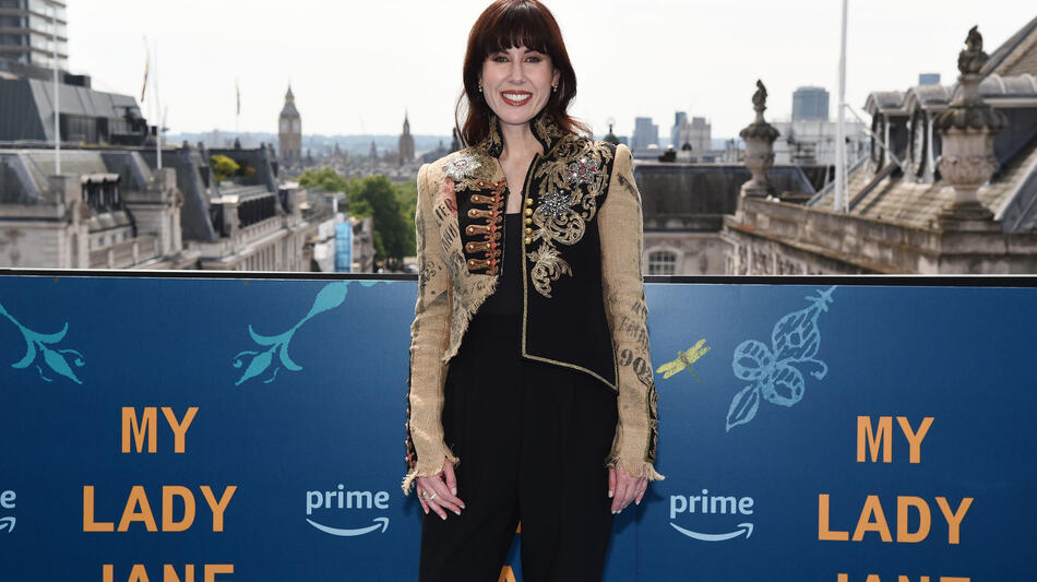 Meredith Glynn al London photocall per My Lady Jane