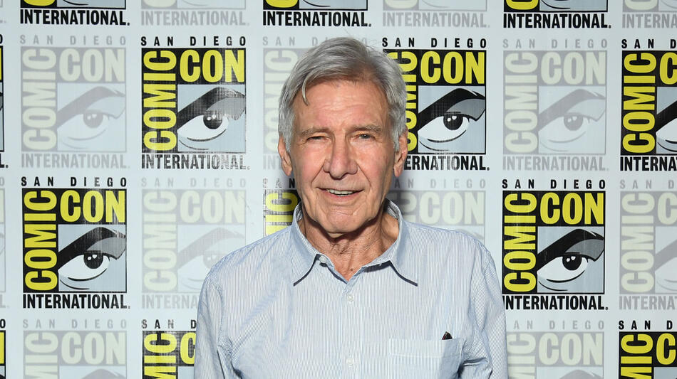 Harrison Ford attende il Marvel Studios Panel nella Hall H al SDCC in San Diego, California il 27 luglio 2024