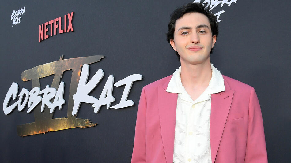 Gianni DeCenzo allo Special Fan Event per Cobra Kai Stagione 6 Parte 1 all'Autry Museum al Griffith Park il 17 Luglio 2024 in Los Angeles, California