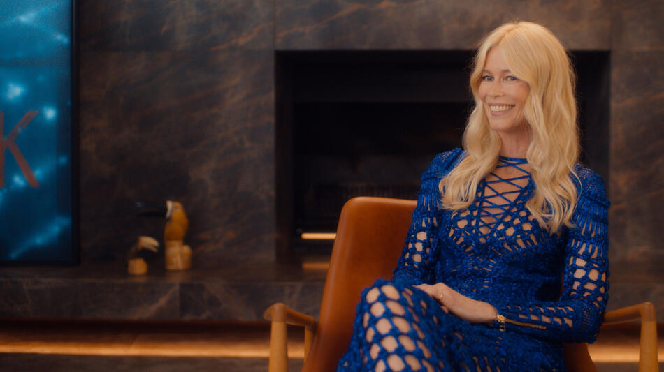 Claudia Schiffer in In Vogue: The 90s