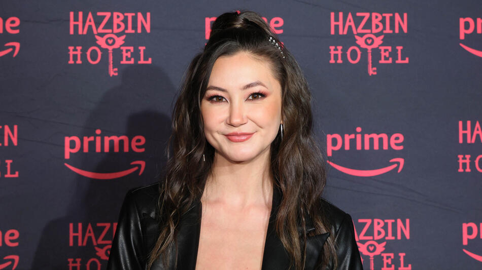 Kimiko Glenn attende la proiezione speciale & Post Reception di Hazbin Hotel a AMC Empire 25 l'8 gennaio 2024 in New York City