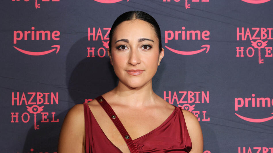 Krystina Alabado attende la proiezione speciale & Post Reception di Hazbin Hotel a AMC Empire 25 l'8 gennaio 2024 in New York City