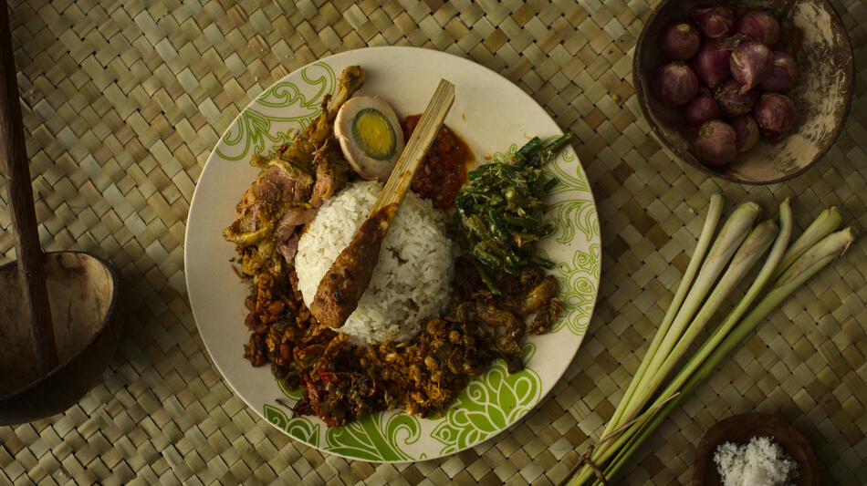 Un piatto a base di riso in Omnivore 1x06