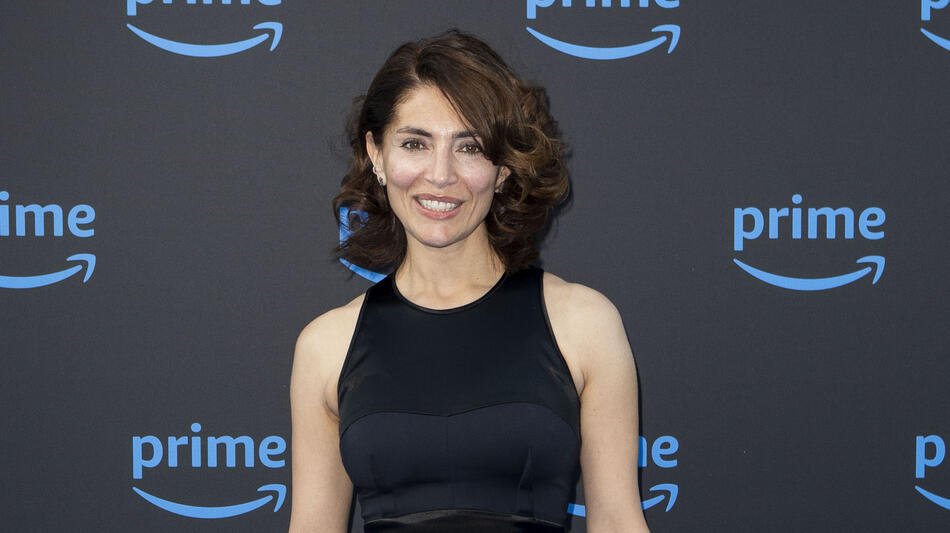 Caterina Murino al Photocall di Prime Video Presents Italia 2024 il 15 luglio 2024 in Roma per Natale senza Babbo