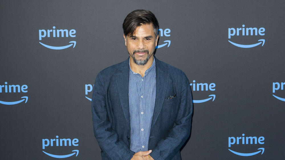 Il regista Eros Puglielli al Photocall di Prime Video Presents Italia 2024 il 15 luglio 2024 in Roma per Sono Lillo - Stagione 2