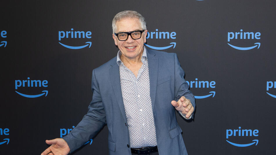 Marco Marzocca al Photocall di Prime Video Presents Italia 2024 il 15 luglio 2024 in Roma per Sono Lillo - Stagione 2