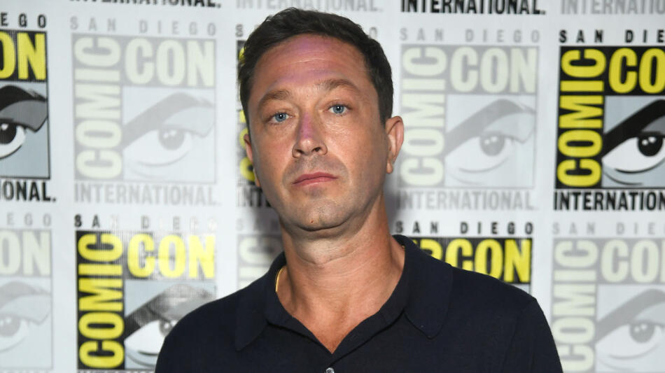 Ebon Moss-Bachrach attende il Marvel Studios Panel per The Fantastic Four: First Steps al SDCC in San Diego, in California, il 27 luglio 2024