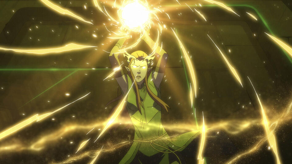 Marisha Ray (Keyleth) in La leggenda di Vox Machina 1x11