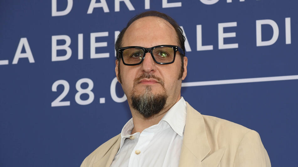 Fausto Russo Alesi al Photocall di Leopardi - Il Poeta dell'Infinito a Venezia 81 il 29 agosto 2024