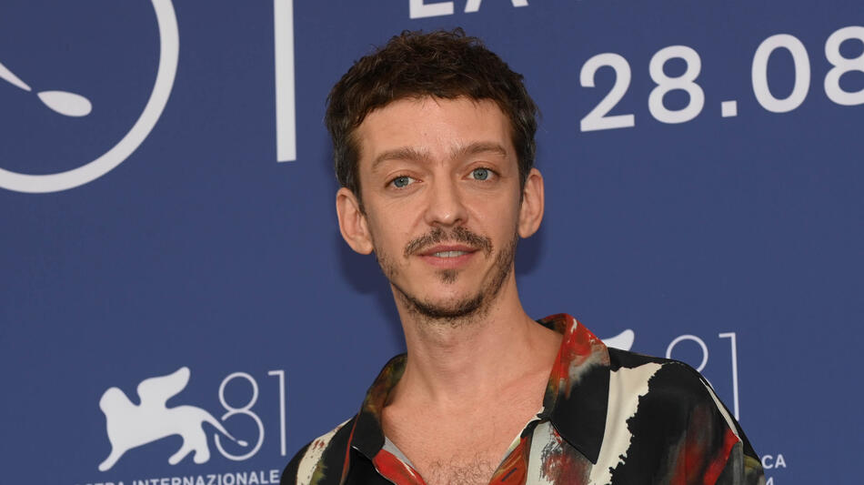 Nahuel Pérez Biscayart al Photocall di El Jockey di Luis Ortega a Venezia 81 il 29 agosto 2024