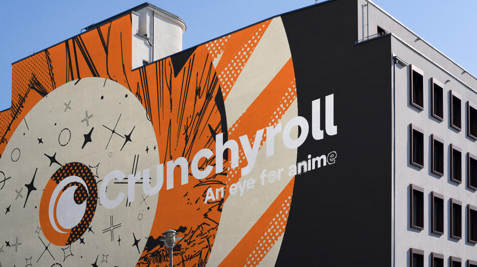 Crunchyroll - logo Out Of Home