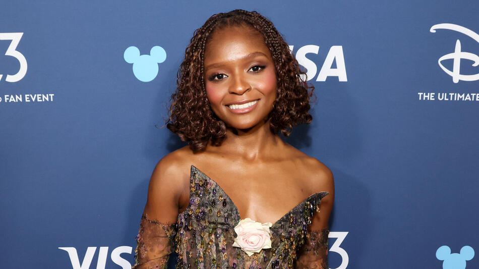 Dominique Thorne al Disney Entertainment Showcase del D23 il 9 agosto 2024