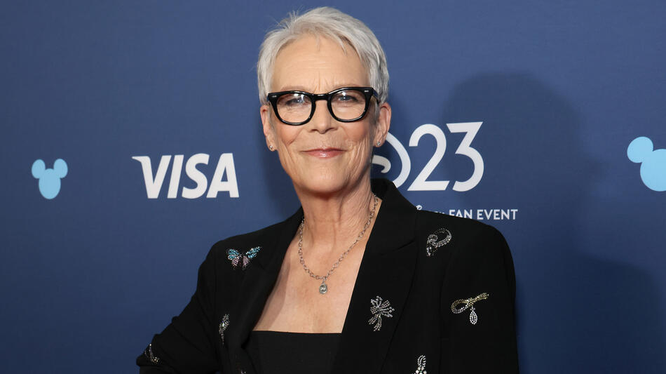 Jamie Lee Curtis al Disney Entertainment Showcase del D23 il 9 agosto 2024