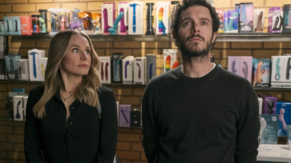 Kristen Bell come Joanne, Adam Brody come Noah in Nobody Wants This 1x05