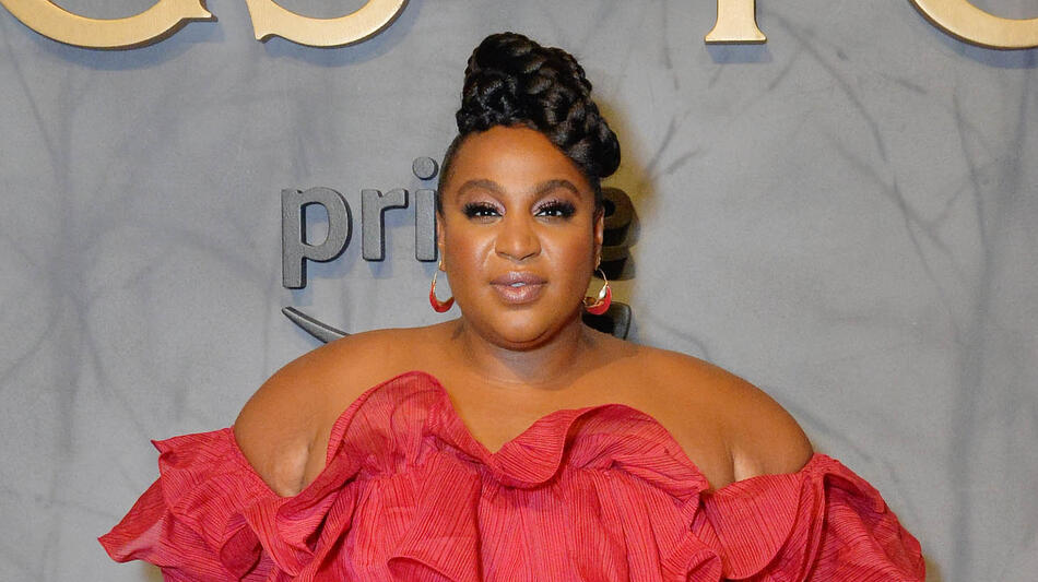 Sophia Nomvete partecipa all'evento di anteprima de Il Signore degli Anelli: Gli Anelli del Potere S2 al SDCC il 25 luglio 2024 a San Diego, California