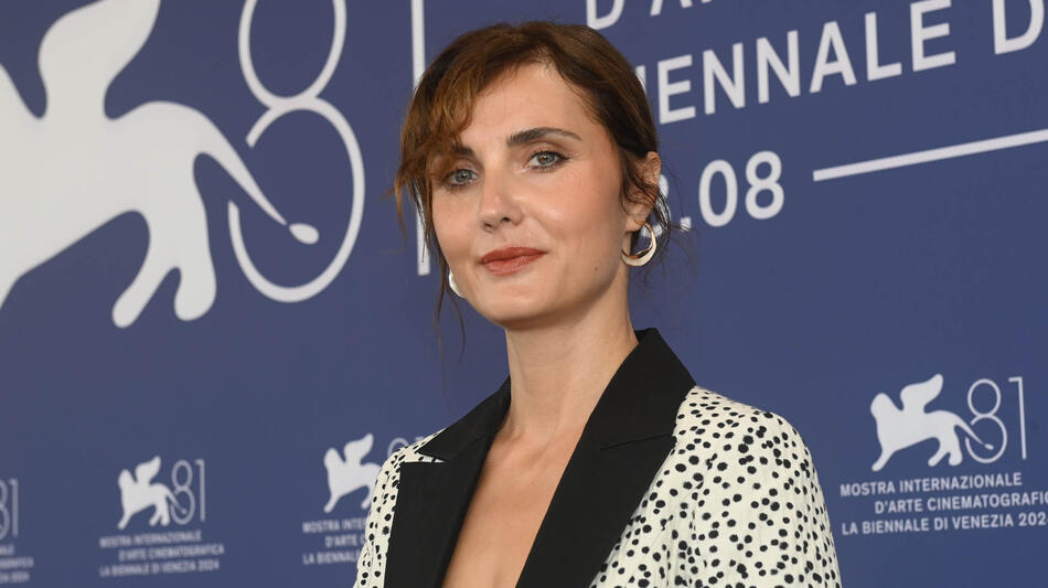 Alice Cora Mihalache al photocall del film Anul nou care n-a fost di Bogdan Mureşanu a Venezia 81 il 1 settembre 2024
