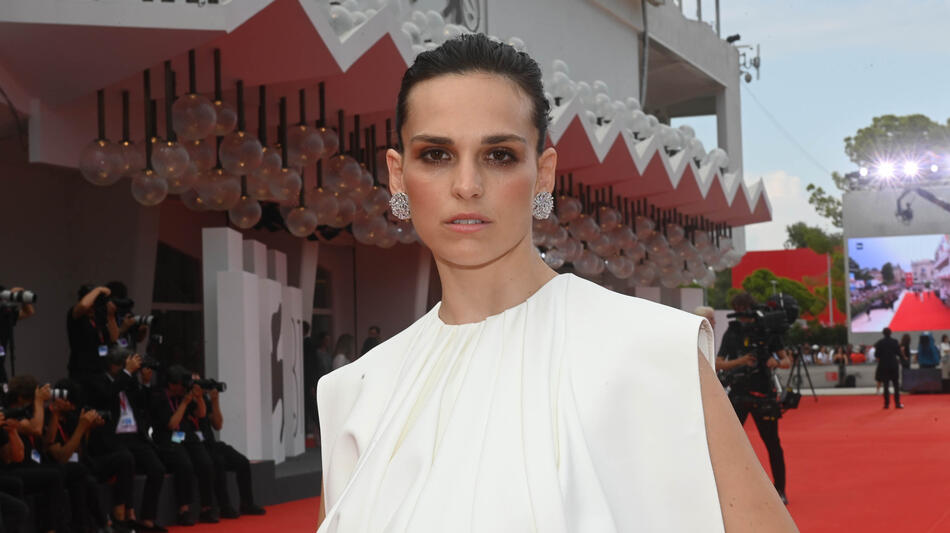 Sara Serraiocco sul red carpet del film Vermiglio di Maura Delpero a Venezia 81 il 2 settembre 2024
