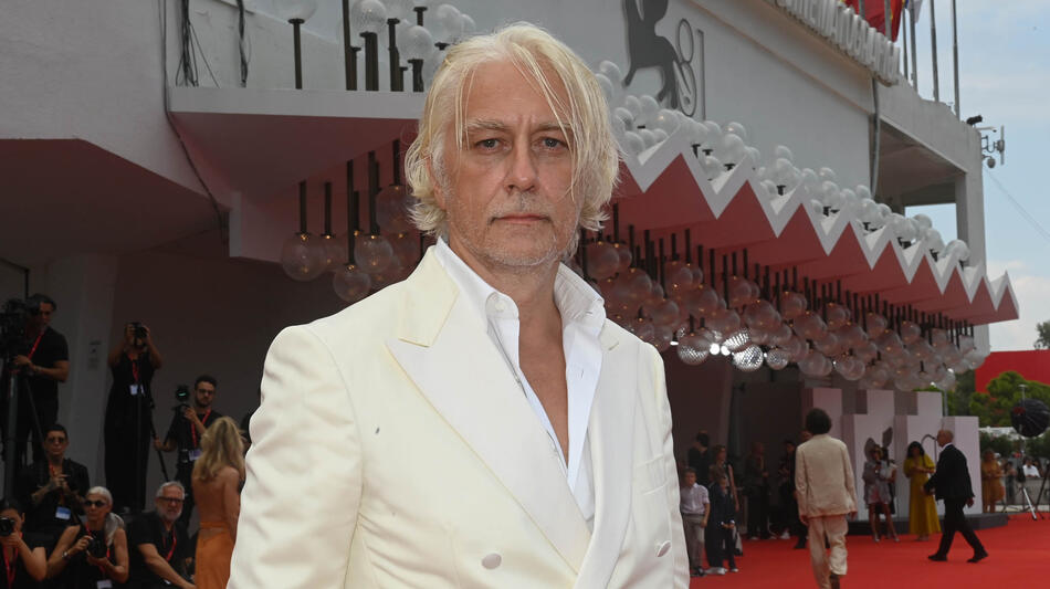 Tommaso Ragno sul red carpet del film Vermiglio di Maura Delpero a Venezia 81 il 2 settembre 2024