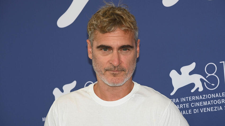 L'attore Joaquin Phoenix al photocall del film Joker: Folie à Deux di Todd Phillips a Venezia 81 il 4 settembre 2024