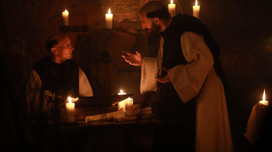 Il Monaco che vinse l'Apocalisse - Grancia - Immagine dal set