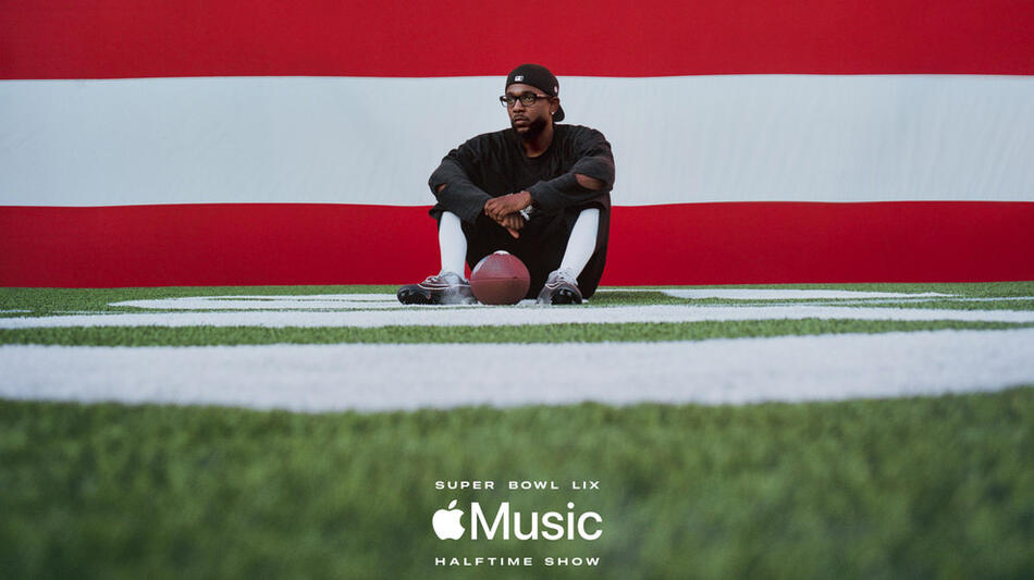 Kendrick Lamar Apple Music Super Bowl LIX Halftime Show - teaser