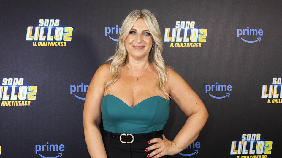 Katia Follesa al photocall di Sono Lillo - Stagione 2