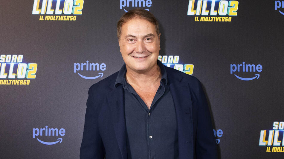 Corrado Guzzanti al photocall di Sono Lillo - Stagione 2