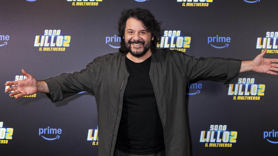 Lillo Petrolo al photocall di Sono Lillo - Stagione 2