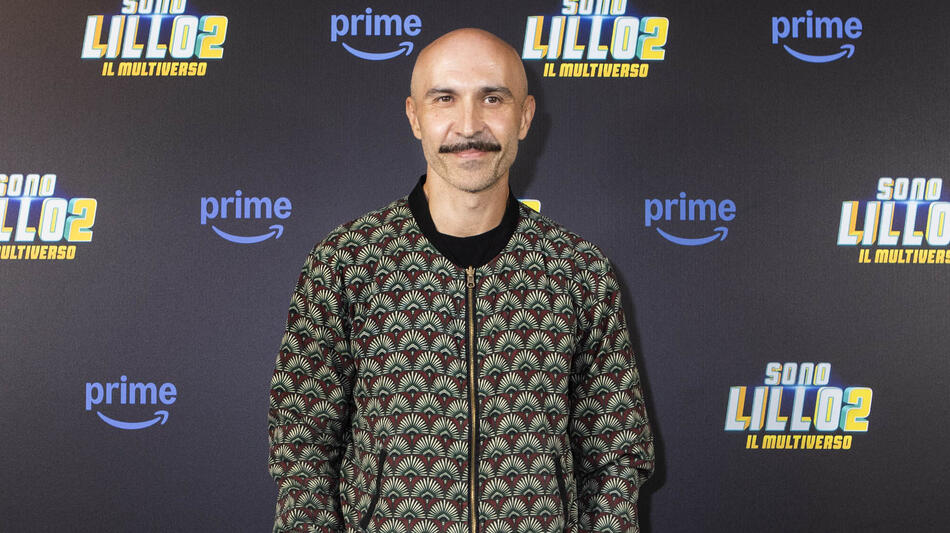 Maccio Capatonda al photocall di Sono Lillo - Stagione 2