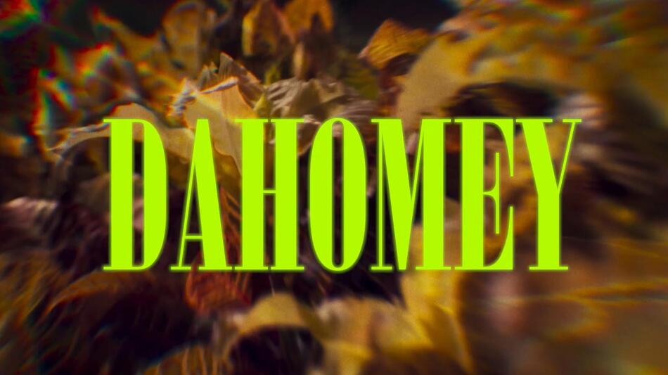 Dahomey di Mati Diop, Poster logo da trailer