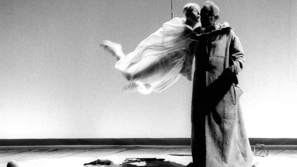 Giulia Lazzarini e Tino Carraro in Tempesta - Giulia Mia Cara! Giorgio