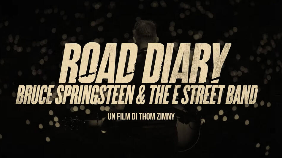 Road Diary Bruce Springsteen and The E Street Band - Poster logo orizzontale da trailer