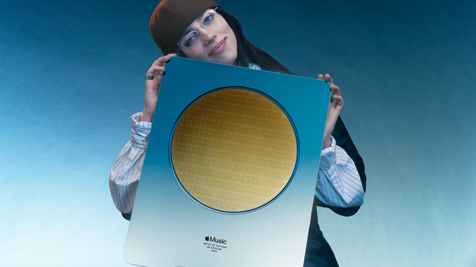 Billie Eilish Artista dell'Anno 2024 di Apple Music