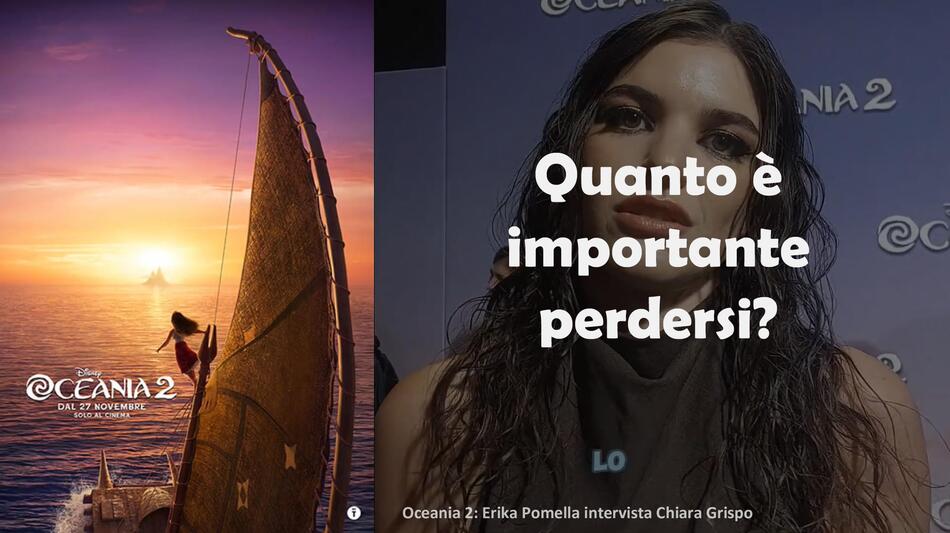 Oceania 2 - cover Intervista a Chiara Grispo sul red carpet