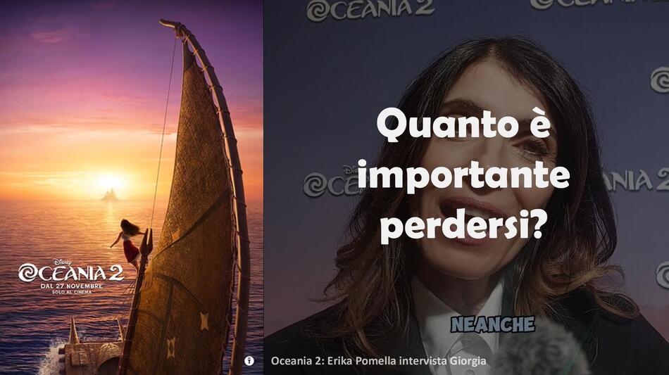 Oceania 2 - cover Intervista a Giorgia sul red carpet