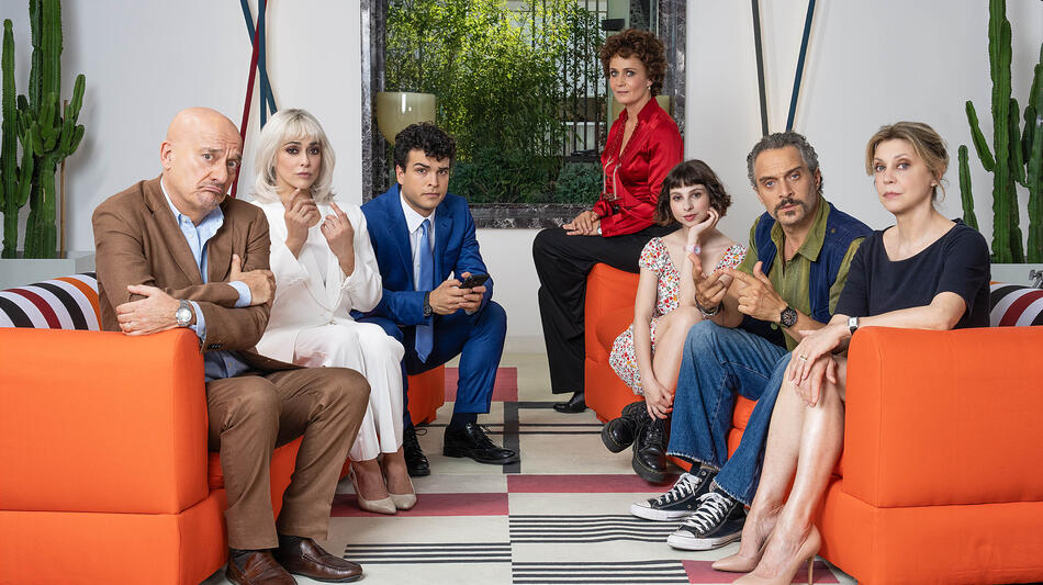 Una terapia di gruppo di Paolo Costella - Foto dal set