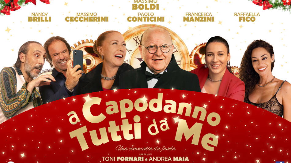A Capodanno tutti da me - Poster orizzontale
