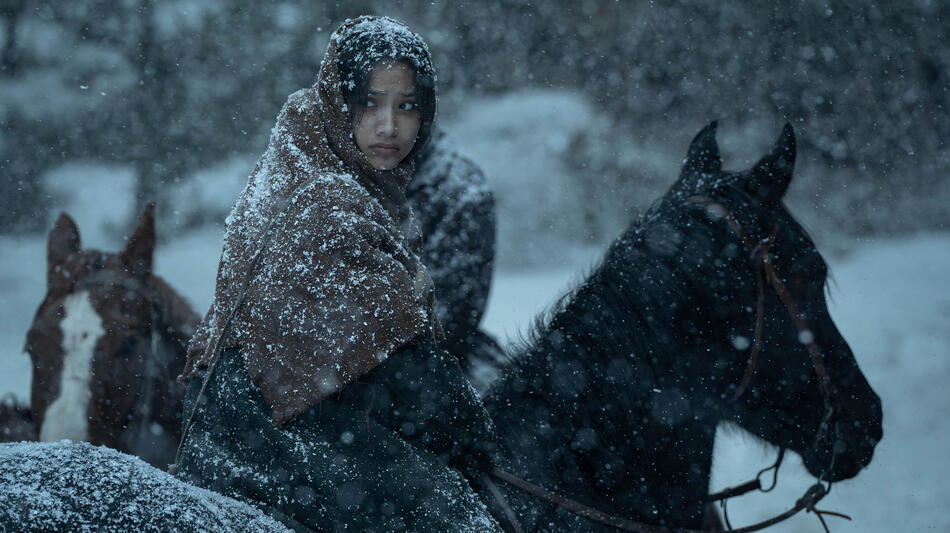 Shawnee Pourier come Two Moons in American Primeval 1x05