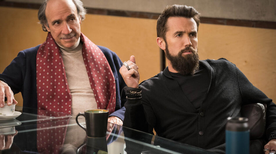 F. Murray Abraham e Rob McElhenney in Mythic Quest 1x02