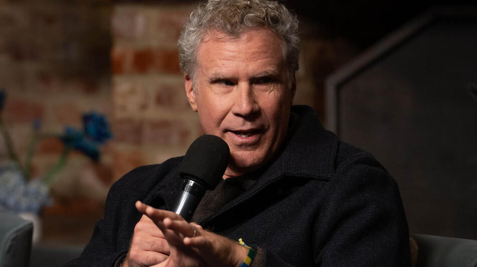 Will Ferrell alla conferenza stampa del film Un matrimonio di troppo