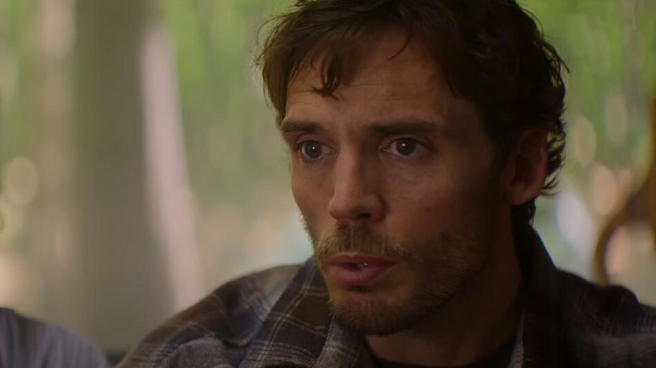 Sam Claflin in Bagman, scena da trailer