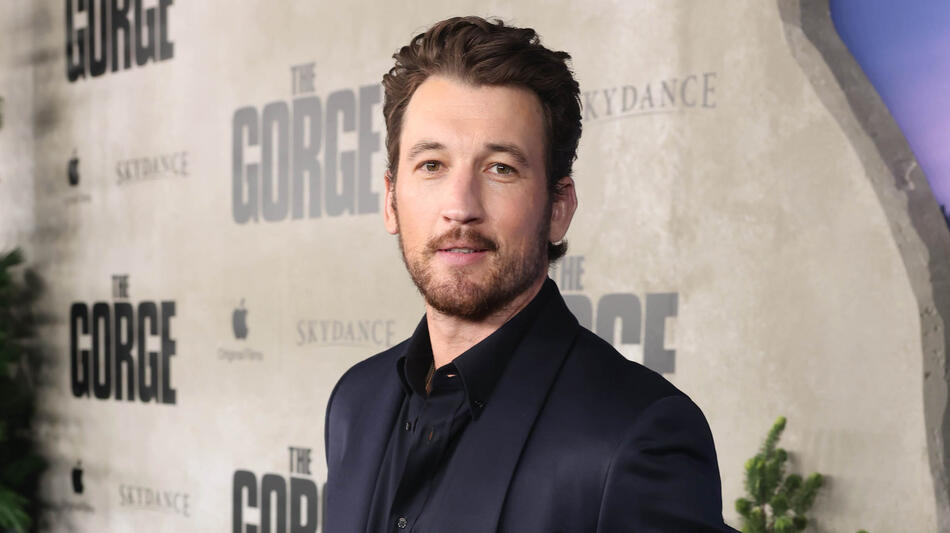 Miles Teller alla première di 'The Gorge' di Apple Original Films presso AMC Theatres at The Grove
