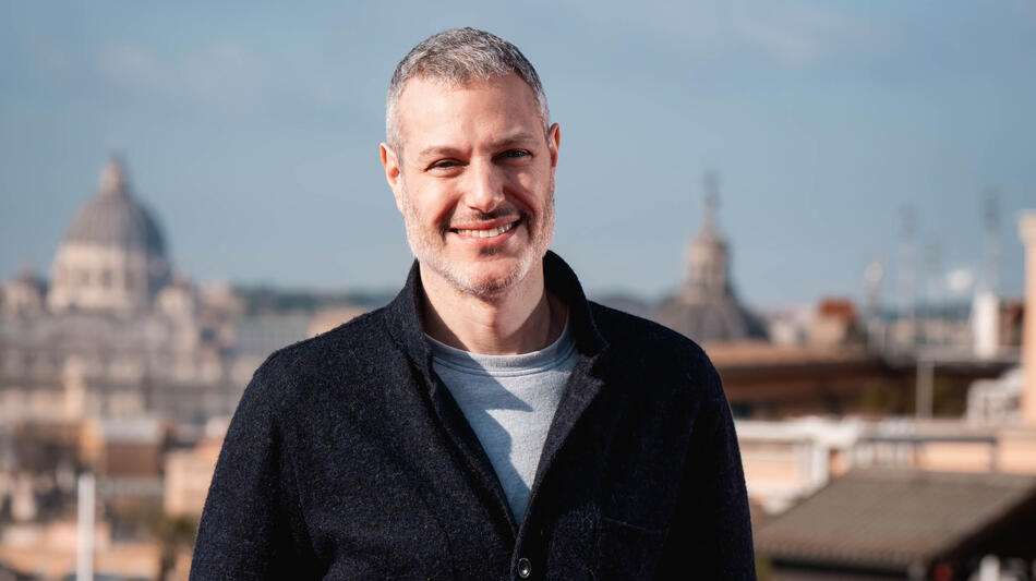 Michael Morris alla premiere italiana in Roma di Bridget Jones - Un amore di ragazzo il 5 febbraio 2025