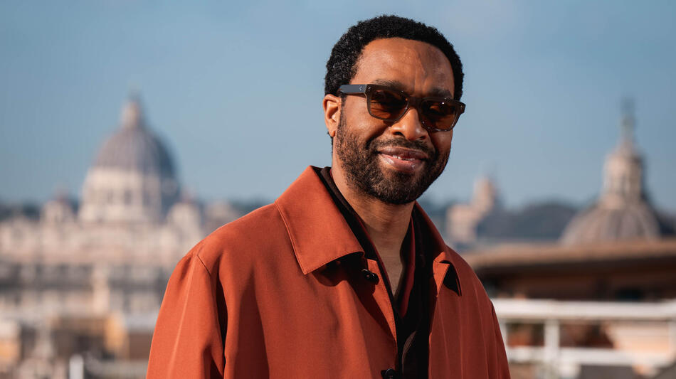 Chiwetel Ejiofor alla premiere italiana in Roma di Bridget Jones - Un amore di ragazzo il 5 febbraio 2025