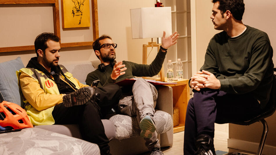 E poi si vede - Immagine dal set